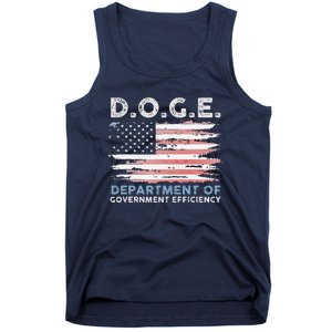 Oge D.O.G.E. Department Of Government Efficiency Tank Top