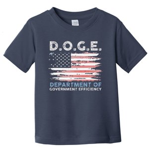 Oge D.O.G.E. Department Of Government Efficiency Toddler T-Shirt