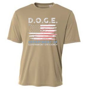 Oge D.O.G.E. Department Of Government Efficiency Cooling Performance Crew T-Shirt