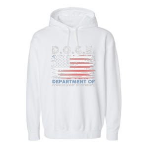 Oge D.O.G.E. Department Of Government Efficiency Garment-Dyed Fleece Hoodie