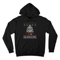 Oh Dentistree Dentist Christmas Ugly Xmas Sweater Vneck Hoodie