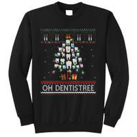 Oh Dentistree Dentist Christmas Ugly Xmas Sweater Vneck Sweatshirt