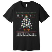 Oh Dentistree Dentist Christmas Ugly Xmas Sweater Vneck Premium T-Shirt