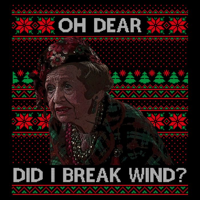 Oh Dear Did I Break Wind Funny Ugly Christmas Impact Tech Backpack