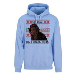 Oh Dear Did I Break Wind Funny Ugly Christmas Unisex Surf Hoodie