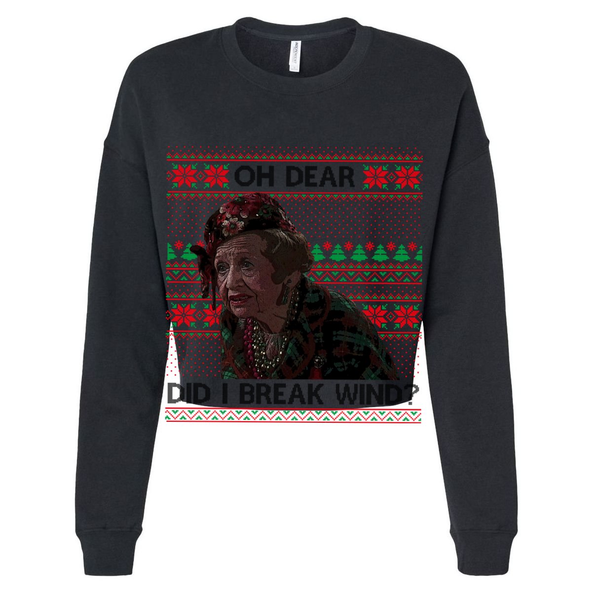 Oh Dear Did I Break Wind Funny Ugly Christmas Cooling Performance Crew T-Shirt