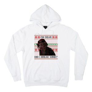 Oh Dear Did I Break Wind Funny Ugly Christmas Hoodie