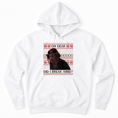 Oh Dear Did I Break Wind Funny Ugly Christmas Hoodie