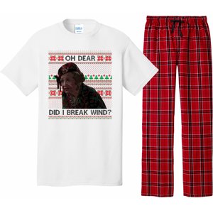 Oh Dear Did I Break Wind Funny Ugly Christmas Pajama Set