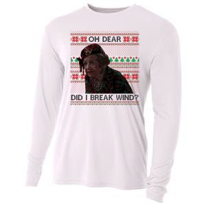 Oh Dear Did I Break Wind Funny Ugly Christmas Cooling Performance Long Sleeve Crew