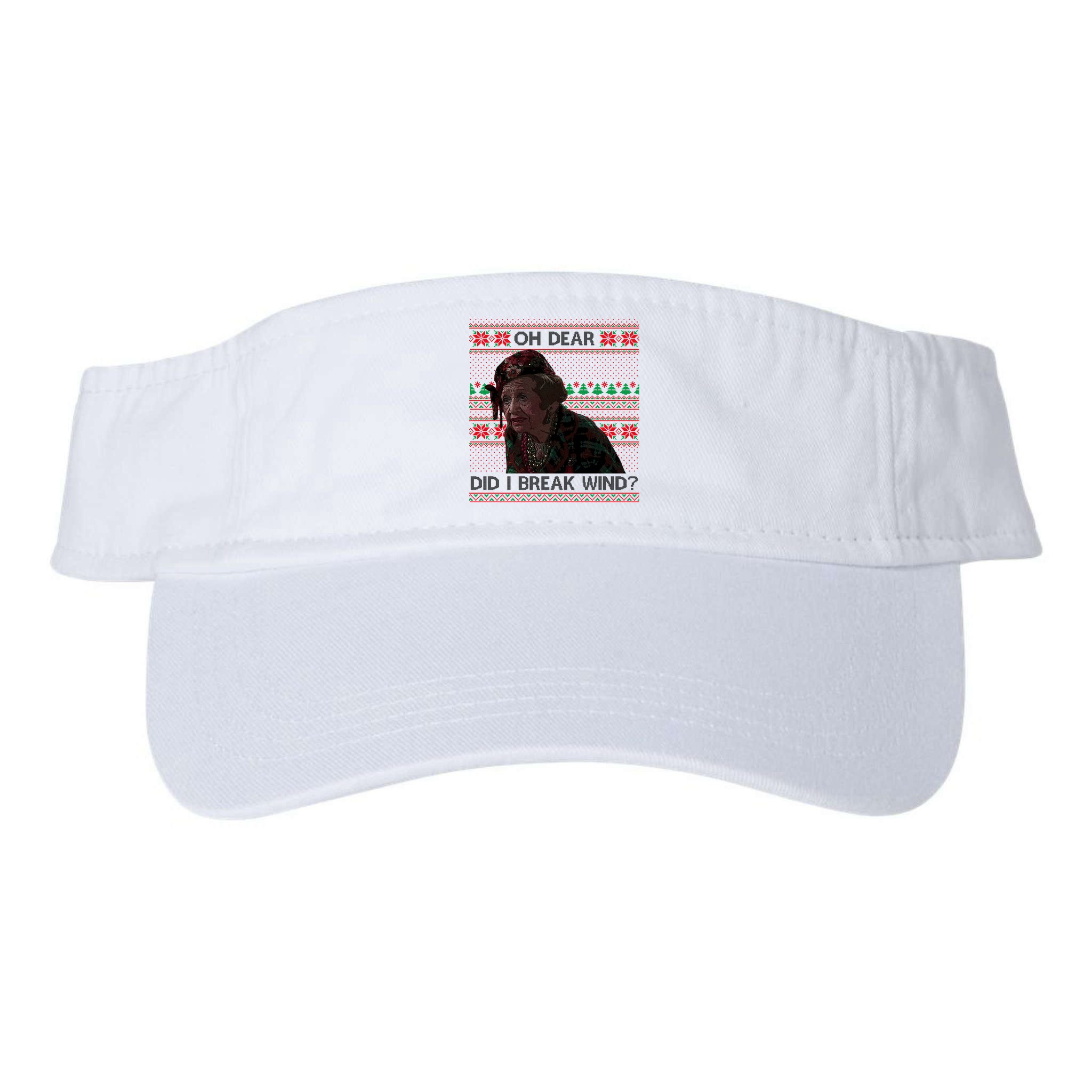 Oh Dear Did I Break Wind Funny Ugly Christmas Visor