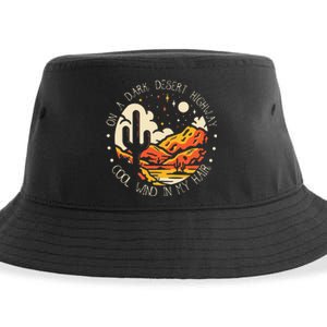 On Dark Deserts Highway Cool Wind In My Hair Sustainable Bucket Hat