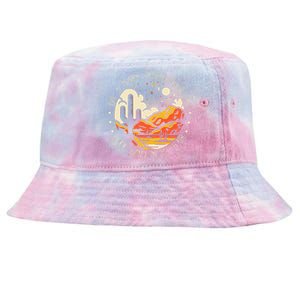 On Dark Deserts Highway Cool Wind In My Hair Tie-Dyed Bucket Hat