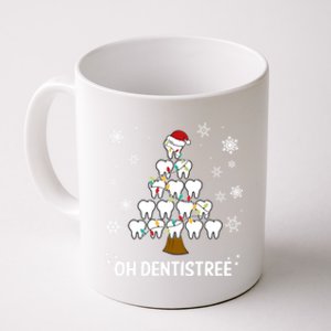 Oh Dentistree Dentist Christmas Tooth Christmas Gift Coffee Mug