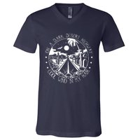 On Dark Deserts Highway Vintage Design Cool Wind In My Hair V-Neck T-Shirt