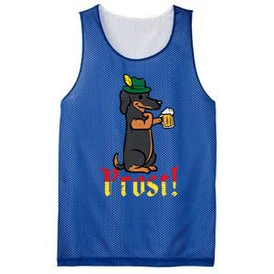 Oktoberfest Dog Dachshund Prost Wiener German Dad Mesh Reversible Basketball Jersey Tank