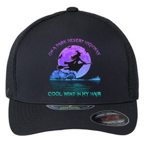 On Dark Deserts Highway Witch Cool Wind In My Hair Flexfit Unipanel Trucker Cap