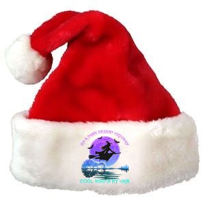 On Dark Deserts Highway Witch Cool Wind In My Hair Premium Christmas Santa Hat