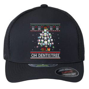 Oh Dentistree Dentist Christmas Ugly Xmas Meaningful Gift Flexfit Unipanel Trucker Cap