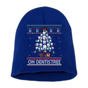 Oh Dentistree Dentist Christmas Ugly Xmas Meaningful Gift Short Acrylic Beanie