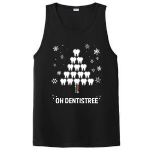 Oh Dentistree Dentist Christmas Sweater Design Gift PosiCharge Competitor Tank