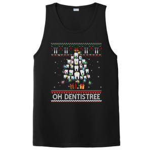 Oh Dentistree Dentist Christmas Ugly Xmas Sweater Gift PosiCharge Competitor Tank