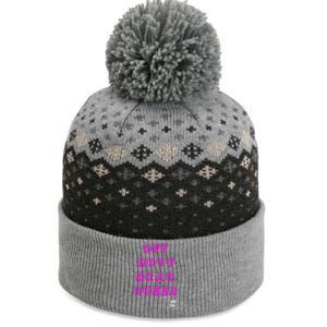 OFF DUTY DRAG QUEEN Race, Show Merch Pride DRAG Quote The Baniff Cuffed Pom Beanie