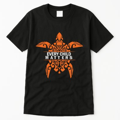 Orange Day Every Child Matters Indigenous Awareness Equality Tall T-Shirt