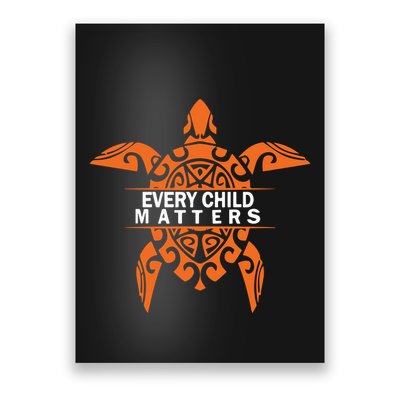 Orange Day Every Child Matters Indigenous Awareness Equality Poster