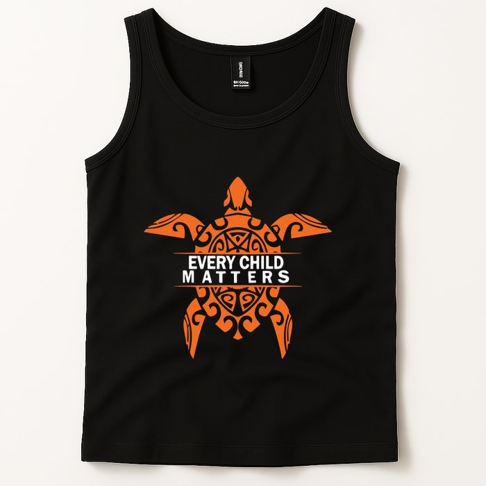 Orange Day Every Child Matters Indigenous Awareness Equality Tank Top