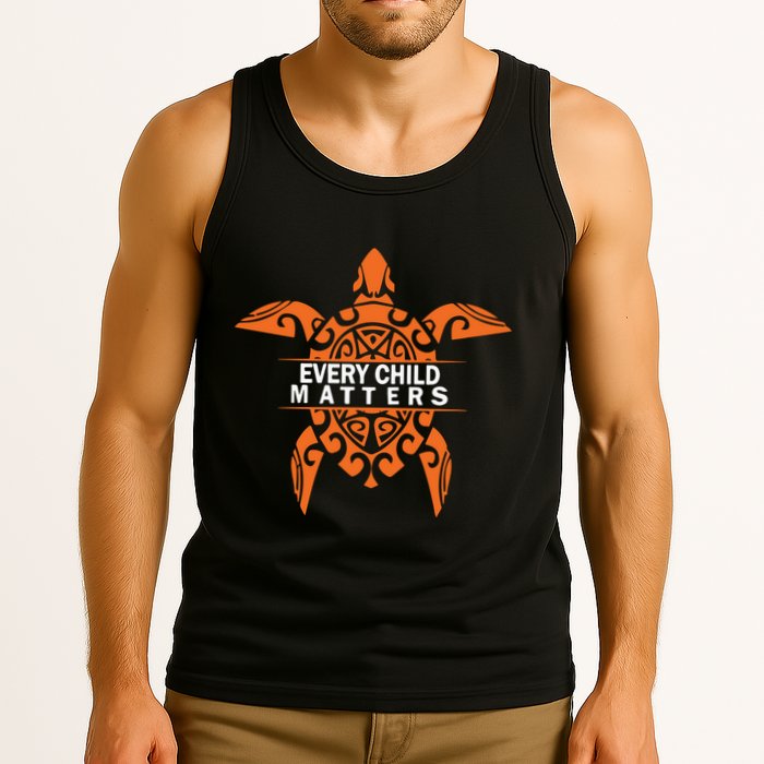 Orange Day Every Child Matters Indigenous Awareness Equality Tank Top