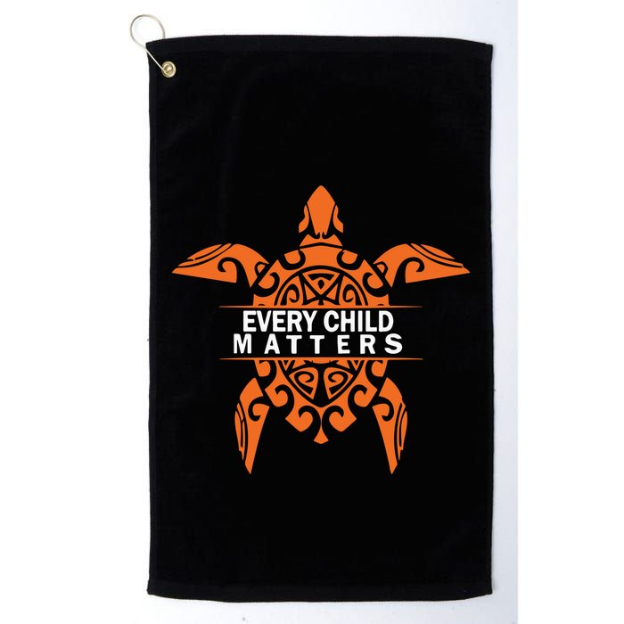 Orange Day Every Child Matters Indigenous Awareness Equality Golf Towel