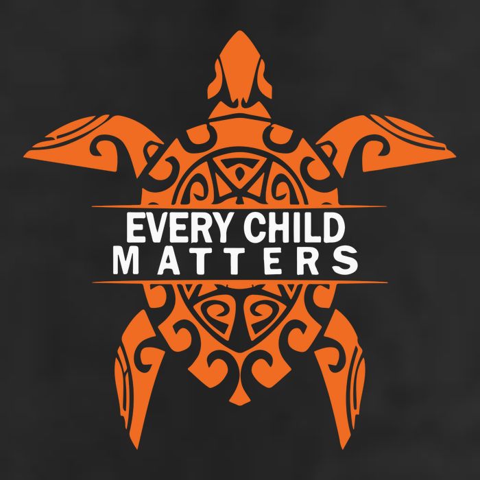 Orange Day Every Child Matters Indigenous Awareness Equality Golf Towel