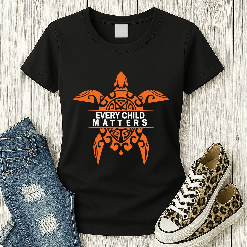 Orange Day Every Child Matters Indigenous Awareness Equality Womens T-Shirt