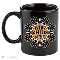Orange Day Every Child Matters 11oz C Handle Ceramic Mug
