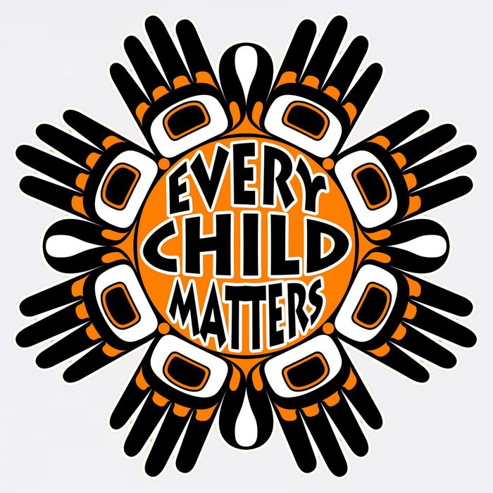 Orange Day Every Child Matters Garment-Dyed Sweatshirt
