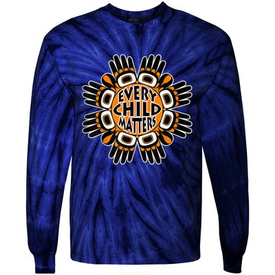 Orange Day, Every Child Matters Tie-Dye Long Sleeve Shirt