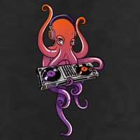 Octopus DJ Electronic Music Techno Rave Party 11oz C Handle Ceramic Mug