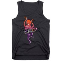 Octopus DJ Electronic Music Techno Rave Party Tank Top