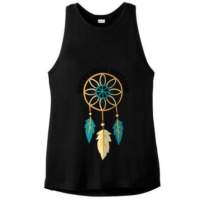 Orange Day Every Child Matters Spirit Of Reconciliation Ladies PosiCharge Tri-Blend Wicking Tank
