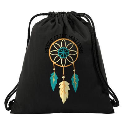 Orange Day Every Child Matters Spirit Of Reconciliation Drawstring Bag