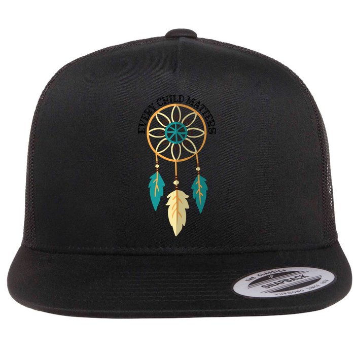 Orange Day Every Child Matters Spirit Of Reconciliation Flat Bill Trucker Hat