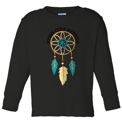 Orange Day Every Child Matters Spirit Of Reconciliation Toddler Long Sleeve Shirt