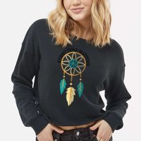 Orange Day Every Child Matters Spirit Of Reconciliation Cropped Pullover Crew