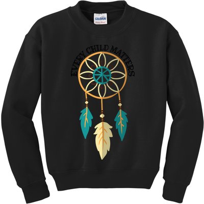 Orange Day Every Child Matters Spirit Of Reconciliation Kids Sweatshirt