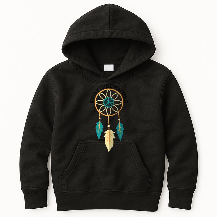 Orange Day Every Child Matters Spirit Of Reconciliation Kids Hoodie
