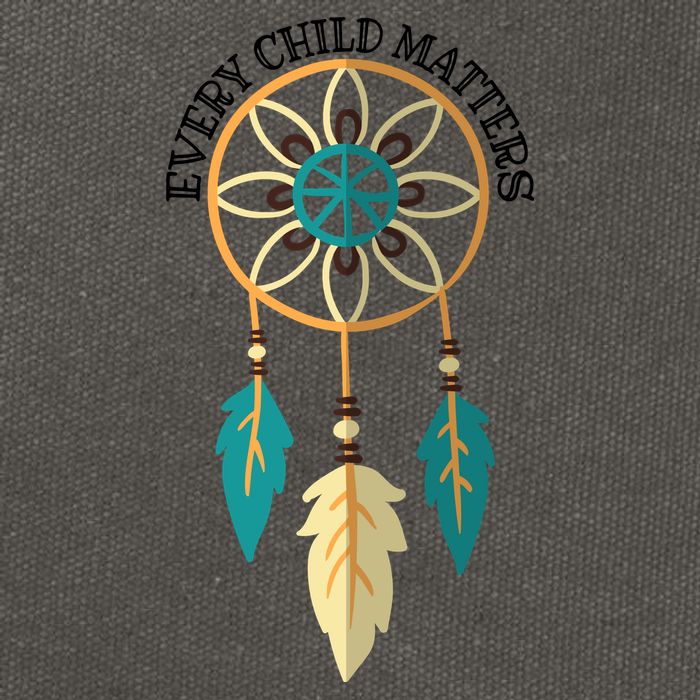 Orange Day Every Child Matters Spirit Of Reconciliation Cotton Canvas Backpack