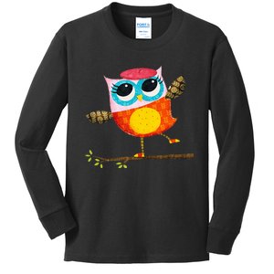 Owl Diaries Essentials Kids Long Sleeve Shirt