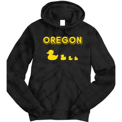 Oregon Duck Family Tie Dye Hoodie