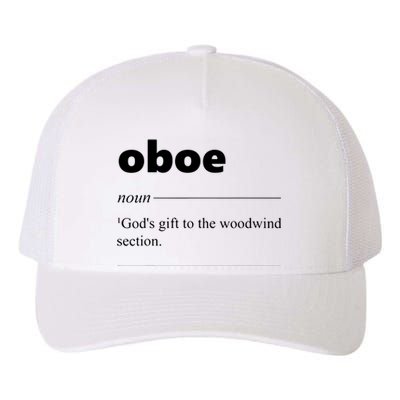 Oboe Definition Funny Gift For Oboist Oboe Lover Yupoong Adult 5-Panel Trucker Hat